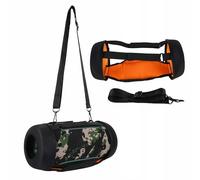 Xtreme 5 Case, Travel Carry Pouch for JBL Xtreme 5 Portable Speaker Protective Case-Open Back- Breathable Storage Bag with Shoulder Strap for Outdoor Travel (Black)