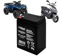 Xtreme 6V 4Ah AGM Gel Battery Deep Cycle Maintenance Free UPS Backup Power Unit