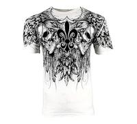 Xtreme Couture by Affliction Men's T-Shirt Gather, White, XL