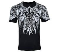 Xtreme Couture by Affliction Men's T-Shirt Gatherer, Black, Medium
