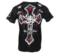 Xtreme Couture by Affliction Men's T-Shirt Glorious Tattoo Biker MMA S-6XL, Black, XL