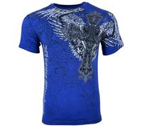 Xtreme Couture by Affliction Men's T-Shirt Long View, Royal Blue, XXL