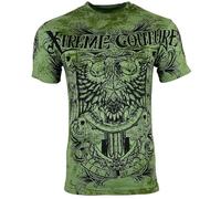 Xtreme Couture by Affliction Men's T-Shirt Patron, Green, S