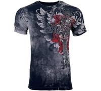 Xtreme Couture by Affliction Men's T-Shirt Salvation Black, Black, Medium