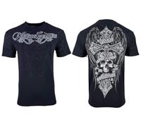 Xtreme Couture by Affliction Men's T-Shirt Wrecked Y2K, Black, Medium
