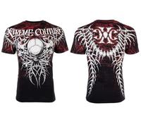 Xtreme Couture Men's T-Shirt Bare Bones Black, Black, 4X-Large