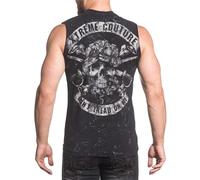 Xtreme Couture Men's T-Shirt Dont Tread Muscle Tee, Black, Large