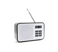 Xtreme videogames DAB+/FM Radio Bluetooth DAB+/FM Rechargeable Battery Telescopic Antenna Home 33191 Black Medium