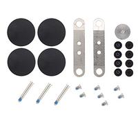 XtremeAmazing Kit: 6 Pcs Screws, Trackpad Screw Kit, Bottom Case Screw Set, 4 Rubber Feet for MacBook Pro 13'' A1278, 15'' A1286, 17'' A1297, A1342
