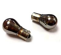 XtremeAuto® 12V Light Bulbs 57MM - 581 - Indicator Orange/Amber x 2 Pack - Offset