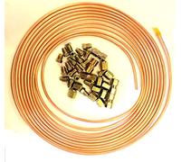 XtremeAuto® 3/16'' Copper Brake Pipe + Male Female Nuts + Joiners - Includes XtremeAuto Sticker