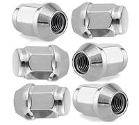 XtremeAuto® 6 x M12 x 1.25mm Wheel nut/lug with 19mm hex head 60 Degree Taper.