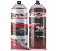 Xtremeauto Aerosol Spray Paint Basecoat + 2K Lacquer For Audi Misano Red Pearl LZ3M/N9/N9N9/N9P Pull Pin Hardener Activated 2K Clear Coat - High Gloss UV Resistant Finish - 400ml Cans