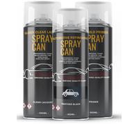 Xtremeauto Aerosol Spray Paint Kit For Ford Fiesta Panther Black 4703 400ml Repair Paint Can