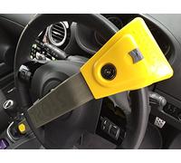 XtremeAuto© AIRBAG Compatible, Heavy Duty, Car Steering Lock Anti-Theft Security Device (66CM Length) for: Ford Fiesta, Focus, Fusion, Mondeo, C-Max, Ka, Puma, Kuga, S-Max, B-Max, Galaxy, Courier