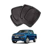 Xtremeauto Amarok Deep Tray Rubber Floor Foot Mats Heavy Duty Mud Mats Set of 4