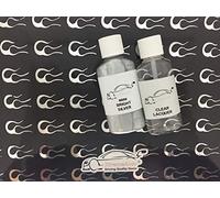 Xtremeauto BRIGHT SILVER ALLOY WHEEL PAINT TOUCH UP REPAIR KIT 30ML SCRATCH CHIP CURB BRUSH (TOUCH UP & LACQUER)