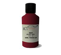 Xtremeauto For Seat Ateca Velvet Red F3P Touch Up Paint Bottle Chip Scratch Repair Brush Direct Appliance
