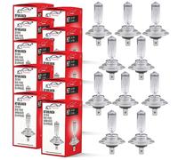Xtremeauto H7 Headlight Bulb 55w 10 Pack Headlight Bulbs - Car Headlight Bulbs, Replacement H7 Bulb, H7 477 Headlight Bulb, Bright Vision For Day/Night Use