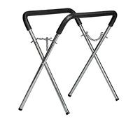 Xtremeauto Heavy Duty Adjustable Bodyshop Garage Bumper Wing Bonnet Painting Prep Panel Trestle Tressle Stand Work Horse Car Van