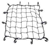 XtremeAuto® Heavy Duty, Elasticated, Luggage Cargo Net, With Ergonomic Anchoring Hooks. Large (75cm x 75cm - Extends to 1.5m x 1.5m)