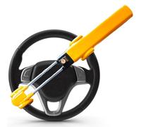 Xtremeauto Heavy Duty Steering Wheel Lock - Universal Anti-Theft Device with Two Keys for Car and Van Security