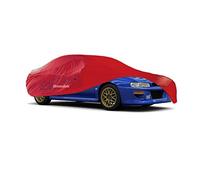 Xtremeauto Indoor Classic Breathable Soft Car Cover For Subaru Impreza (Red)