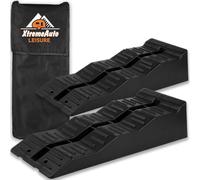 Xtremeauto Motorhome Levelling Ramps With Carry Bag - 5 Ton Heavy Duty Caravan Levelling Ramps, Heavy Duty Ramps For Campervan Leveling UV Resistant, Non-Skid Material Levelling Blocks Multi Step