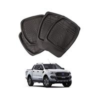 Xtremeauto New Ranger T6 Deep Tray Heavy Rubber Floor Mud Mats Wildtrak Limited XLT
