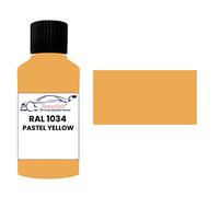 Xtremeauto RAL 1034 Pastel yellow GLOSS TOUCH UP PAINT BRUSH REPAIR SCRATCH UPVC PVC METAL WOOD