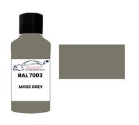 Xtremeauto RAL 7003 Moss grey DULL MATT MATTE TOUCH UP PAINT BRUSH REPAIR SCRATCH UPVC PVC METAL WOOD
