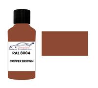 Xtremeauto RAL 8004 Copper brown GLOSS TOUCH UP PAINT BRUSH REPAIR SCRATCH UPVC PVC METAL WOOD