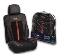 Xtremeauto Red Bull Racing Car Seat Cover - Universal Fit Seat Cover with Non-Slip Base & Elastic Strap, Red Power Bar Design, Cars, Office & Gaming Chairs (Performance Edition)