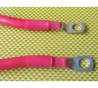 XtremeAuto® RED, POSITIVE/LIVE, Battery Switch Lead, Terminal/Starter Motor/Earth Strap etc. (RED SWITCH LEAD 9 Inch/225mm)