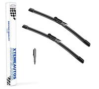 Xtremeauto Replacement Front Windscreen Wiper Frameless Blade Kit - 2x Blades For Smart FORTWO Convertible Jan 2007 Onwards