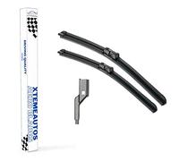 Xtremeauto Replacement Front Windscreen Wiper Frameless Blade Kit - 2x Blades For Volkswagen TOURAN MPV Jan 2007 to Jun 2015