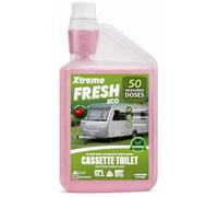 Xtremeauto Toilet Fluid for Caravan, Motorhome & Camping - Pink Flush, Blue Waste & Green Rinse Options - Choose Colour & Pack Size (1, Green)