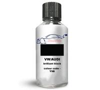 Xtremeauto Touch Up Paint For AUDI A2 BRILLIANT BLACK/SCHWARZ Y9B 2000-2002 30ml Direct Appliance Chip Scuff Mark Scratch