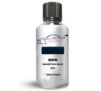 Xtremeauto Touch Up Paint For Bmw Cabrio Mauritius Blue 287 30Ml Direct Appliance Chip Scuff Mark Brush In Lid