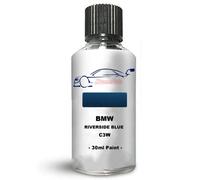 Xtremeauto Touch Up Paint For BMW X6 Riverside Blue C3W Direct Appliance Chip Scuff Mark Brush In Lid
