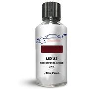 Xtremeauto Touch Up Paint For Lexus Is Series Red Crystal Shine 3R1 Direct Appliance Chip Scuff Mark Brush In Lid