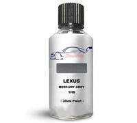 Xtremeauto Touch Up Paint For Lexus Nx Series Mercury Grey 1H9 Direct Appliance Chip Scuff Mark Brush In Lid