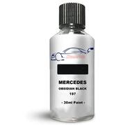 Xtremeauto Touch Up Paint For Mercedes A Class Obsidian Black 197 Direct Appliance Chip Scuff Mark Brush In Lid Scratch Repair