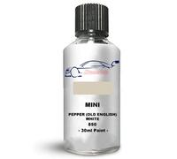Xtremeauto Touch Up Paint For Mini Cooper S Clubman Pepper White 850 30Ml Direct Appliance Chip Scuff Mark Brush In Lid