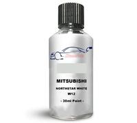 Xtremeauto Touch Up Paint For Mitsubishi Eclipse Northstar White W12 Direct Appliance Chip Scuff Mark Brush In Lid