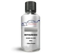 Xtremeauto Touch Up Paint For Mitsubishi L200 Eiger Silver Met H43 Direct Appliance Chip Scuff Mark Brush In Lid