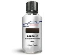 Xtremeauto Touch Up Paint For Porsche 911 Macadamia Brown M8W 2008-2009 Direct Appliance Chip Scuff Mark Brush In Lid