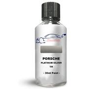 Xtremeauto Touch Up Paint For Porsche Boxster Platinum Silver 1H 2009-2015 Direct Appliance Chip Scuff Mark Brush In Lid