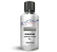 Xtremeauto Touch Up Paint For Porsche Cayenne Sterling Silver 9A1 2002-2011 Direct Appliance Chip Scuff Mark Brush In Lid