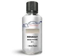 Xtremeauto Touch Up Paint For Renault Clio Beige Poivre D11 Direct Appliance Chip Scuff Mark Brush In Lid Scratch Repair